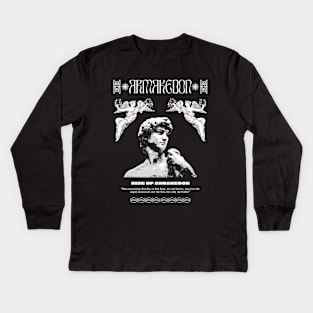 Alexander the great Kids Long Sleeve T-Shirt